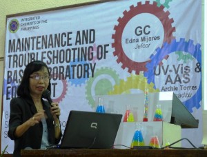 Edna Mijares, lecture on GC