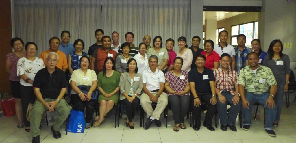 Meeting of ICP officers, Silliman Univ, April 9, 2013